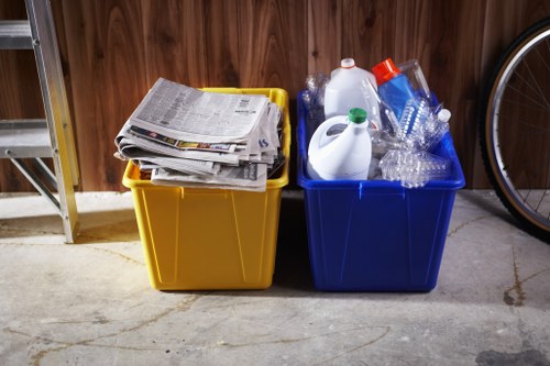 Satisfied business owner after successful office clearance in Poplar