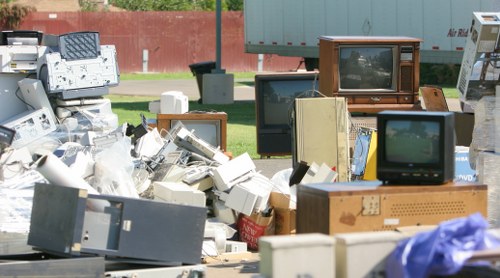 Recycling construction materials on-site