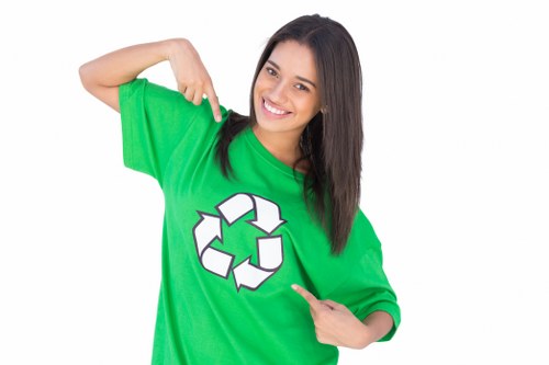 Eco-friendly office clearance process